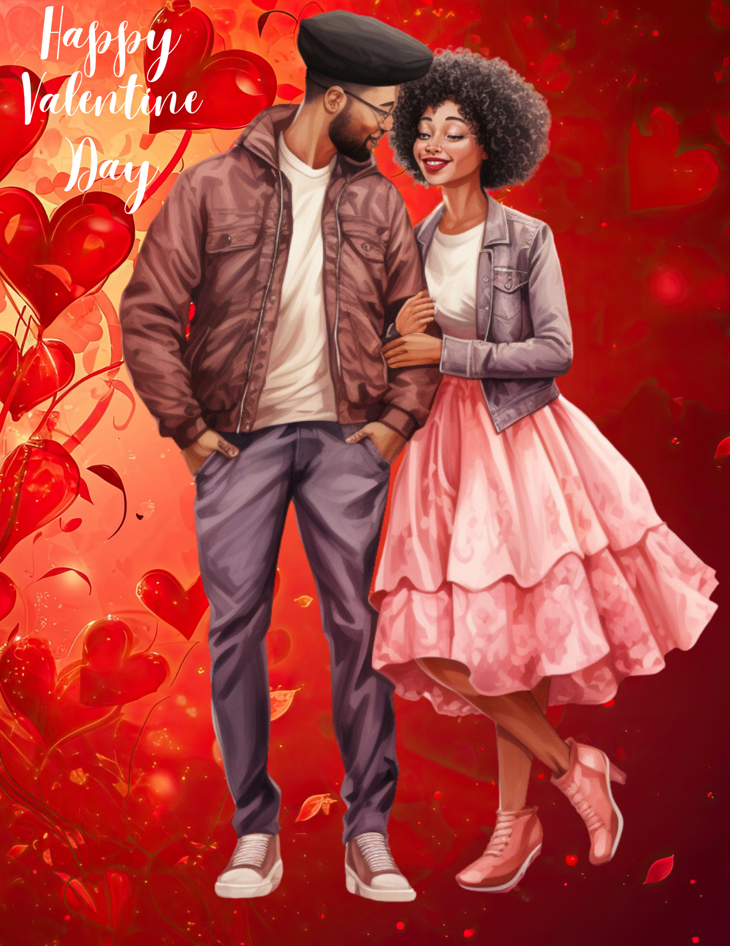 Custom Jumbo Valentine Day Cards Adult