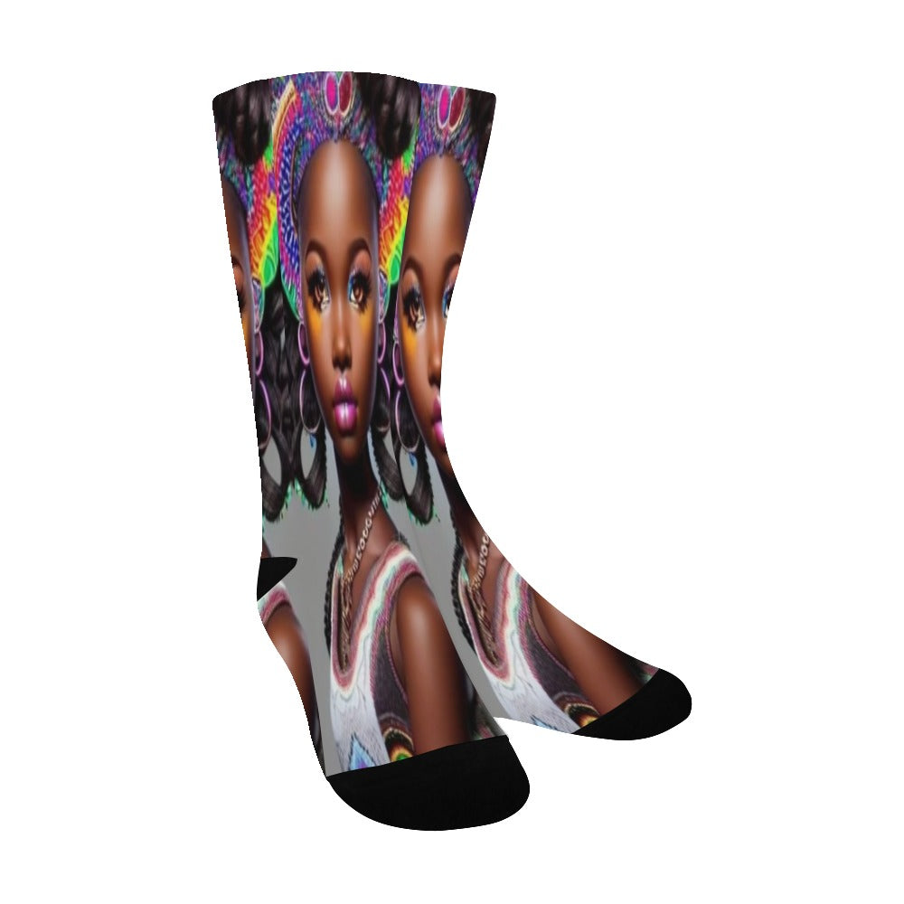 Rainbow Socks Men's Custom Socks