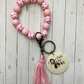 Breast Cancer Awareness Wristlet