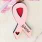 Breast Cancer Awareness Car Charm